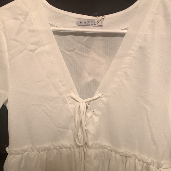 Princess Polly, White Maritimo baby doll dress size 10. New with tags. - Picture 3 of 7